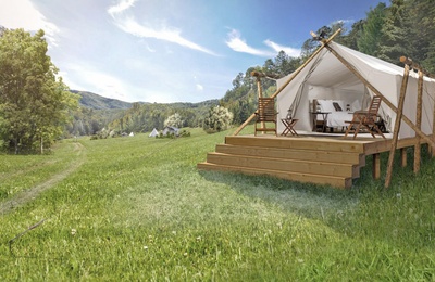 Glamping i Great Smoky Mountains, Deluxe