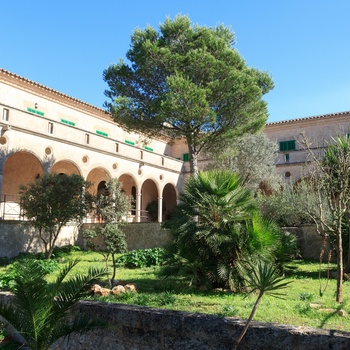 Klosteret Santuari de Cura, Randa, Mallorca, Spanien - klosterhaven