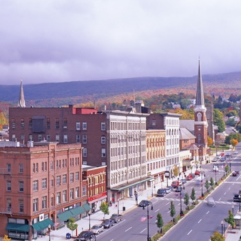Byen North Adams ligger i Massachusets, New England i det smukke område Green Mountains