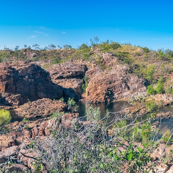 Edith Falls i Nitmiluk National Park, Northern Territory i Australien