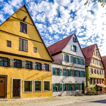 Middelalderbyen Dinkelsbühl i Sydtyskland