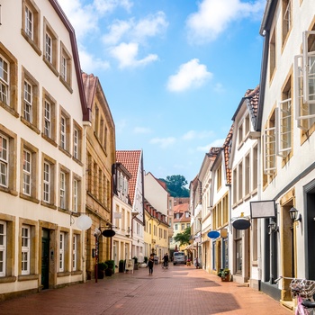 Byen Osnabrück i Niedersachsen, Nordtyskland