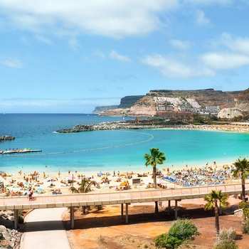 Amadores strand på Gran Canaria