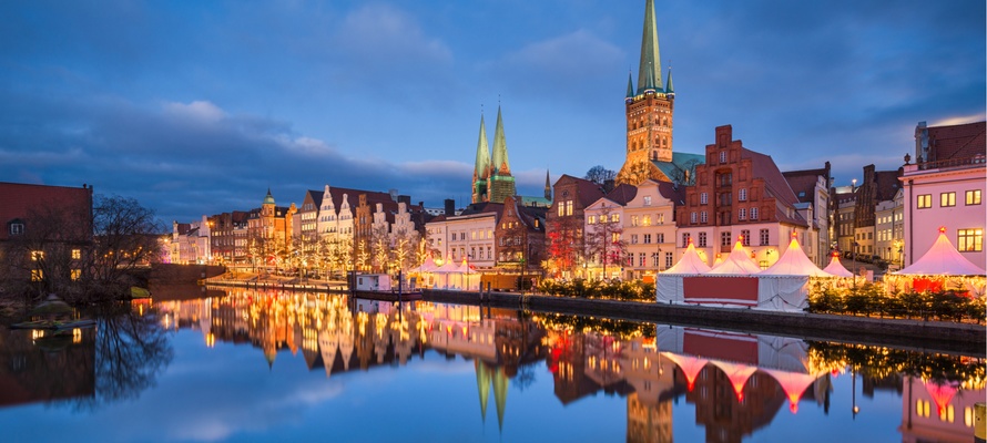Julemarked i Lübeck