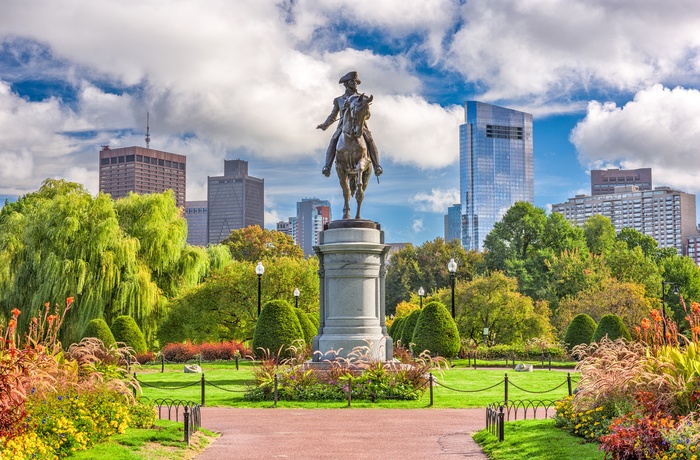 Boston Common - den første offentlige park i USA