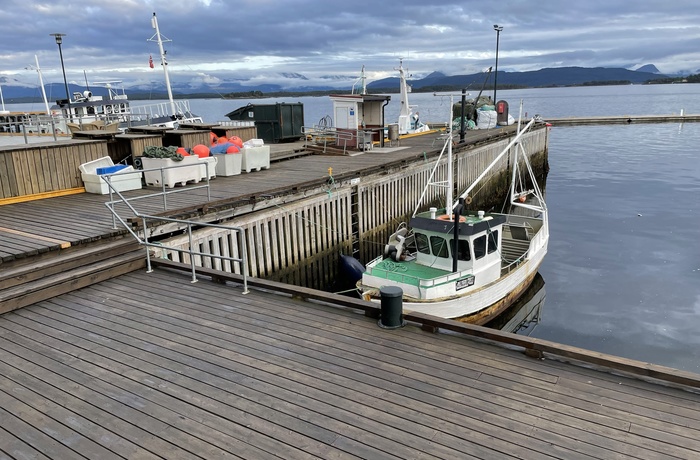 Fiskebåde ved havnen i Molde