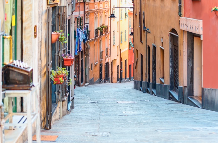 Middelaldergade i Genova