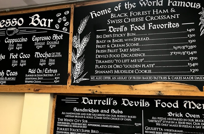 Darrel´s Devils Food i Coos Bay, Oregon i USA
