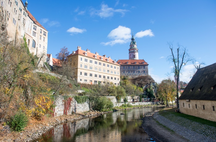 Cesky Krumlov slot i Tjekkiet