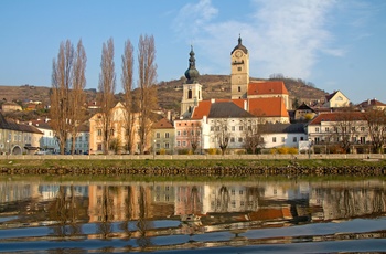 Krems an der Donau om efteråret, Østrig