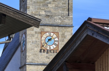 Klokketårnet i Maria Alm, Salzburgerland i Østrig
