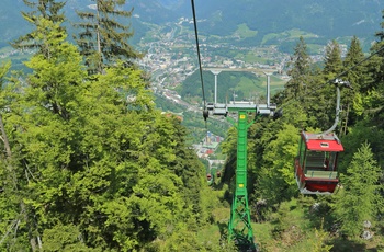 Kabelbane fra Bad Ischl, Salzkammergut i Østrig