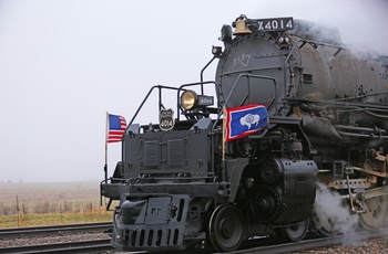 "Big Boy" - et af de største damplokomotiver i verden - Wyoming