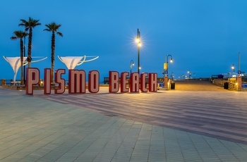 Aftenstemning i Pismo Beach - Californien