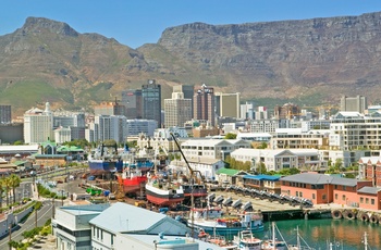 Waterfront - shopping- og forlystelsescenter i Cape Town, Sydafrika