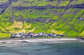 Tjørnuvik på øen Streymoy, Færøerne