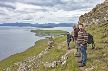 På vandretur på Færøerne