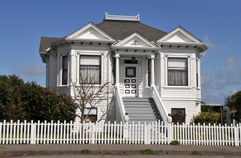 Ferndale, Californien - victoriansk hus