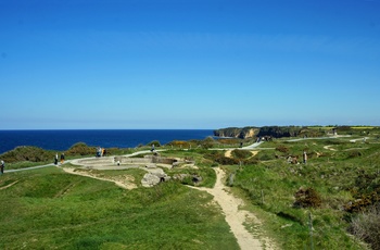 Pointe du hoc i Normandiet 