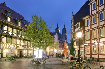 Göttingen Altstadt med St.Johannis Kirch