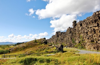 Thingvellir nationalpark i Island
