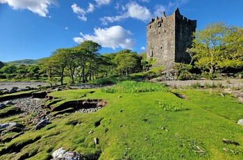 Moy Castle på den sydlige del af øen Isle of Mull - Skotland