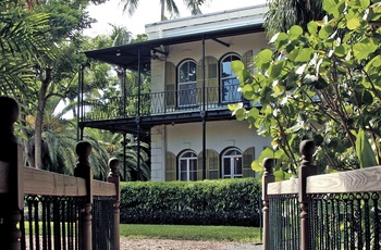 Ernest Hemmingways hjem i Key West, Florida