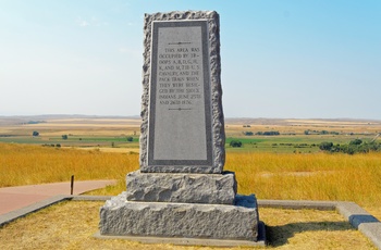Little Bighorn Battlefield og monument - Montana