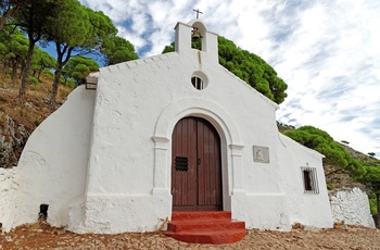 Calvario Shrine, Mijas i Andalusien