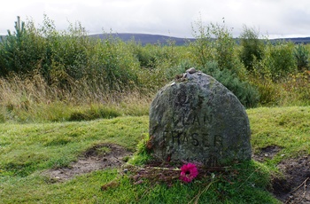 Mindesten for klan Fraser, Culloden Moor Inverness Skotland