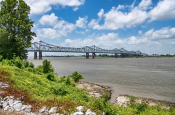 Mississipi River Bridge til Louisiana