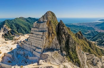Marmorbruddet i Carrara, Toscana