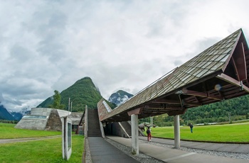 Norsk Bremusem - Gletsjermuseum i Fjærland, Norge