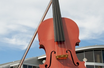 Verdens måske største violin står i Sydney i Nova Scotia - Canada