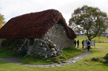 Old Leanach Cottage, Culloden Moor Inverness Skotland