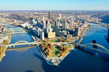 Pittsburgh er kendt som "City of Bridges" - Pennsylvania