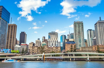 Brisbane skyline, Queensland
