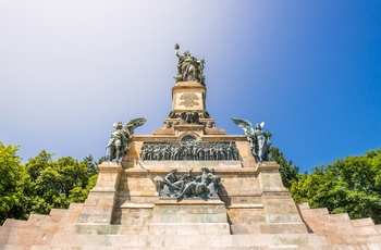 Niederwald monument ved Rüdesheim, Tyskland
