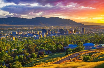 Salt Lake City - hovedstaden i Utah