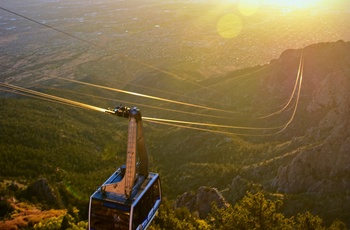 Sandia Peak Tram i New Mexico - USAs længste Foto: Jay Blackwood