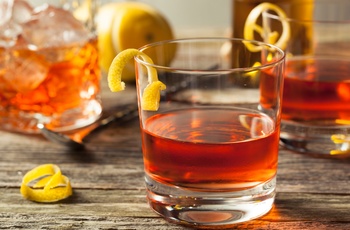 Sazerac cocktail - opfundet i 1838 - Louisiana