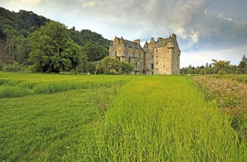 Skotland, Sterlingshire - det smukke Castle Menzies, Skotland