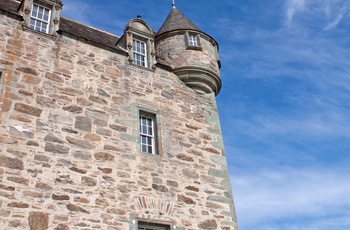 Skotland, Sterlingshire - detalje fra det smukke Castle Menzies