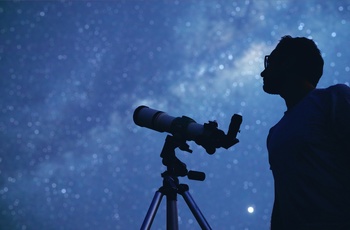 Stjernekigger med kiggert / teleskop