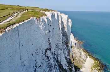White Cliffs of Dover i Sussex, England