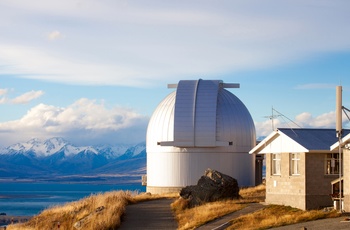  Mount John observatory ved Lake Tekapo - Sydøen