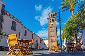 Kirken Iglesia de la Concepcion i San Cristobal de la Laguna, Tenerife, de kanariske Øer, Spain.