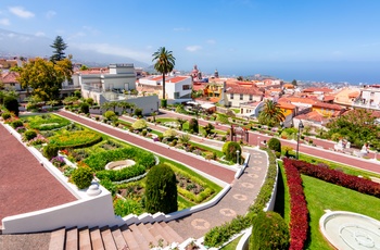 Smuk have i La Orotava på Tenerife, de Kanariake Øer, Spanien