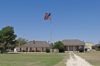 Historic Fort Stockton, Texas i USA