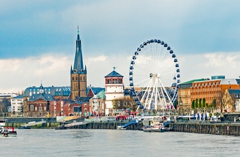 Düsseldorf og Rhinen, Tyskland